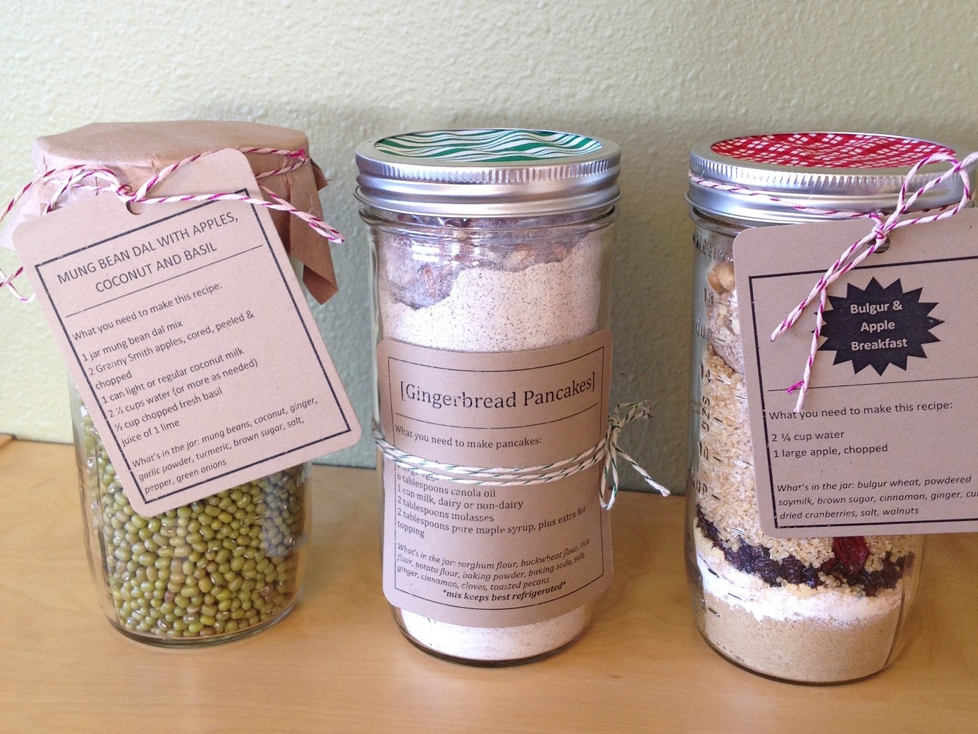 Healthy, Homemade, Edible Gifts in a Jar - Veg Girl RD