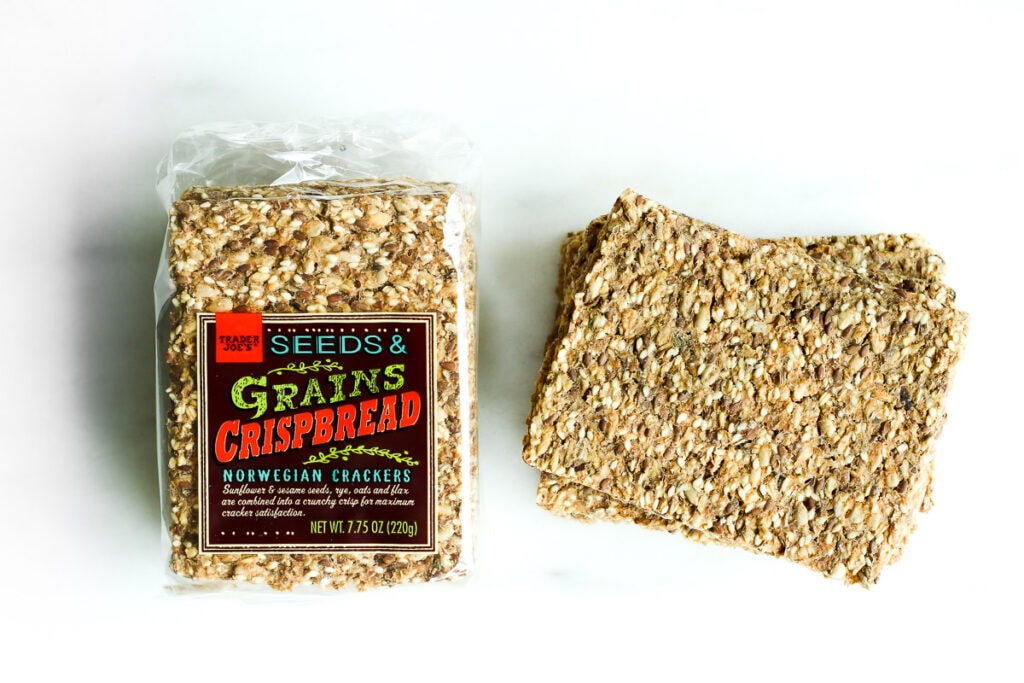 A Very Versatile Cracker Trader Joe's Whole Grain Crispbread Veg Girl RD